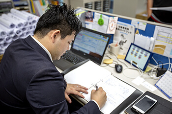 対応履歴などの書類作成
